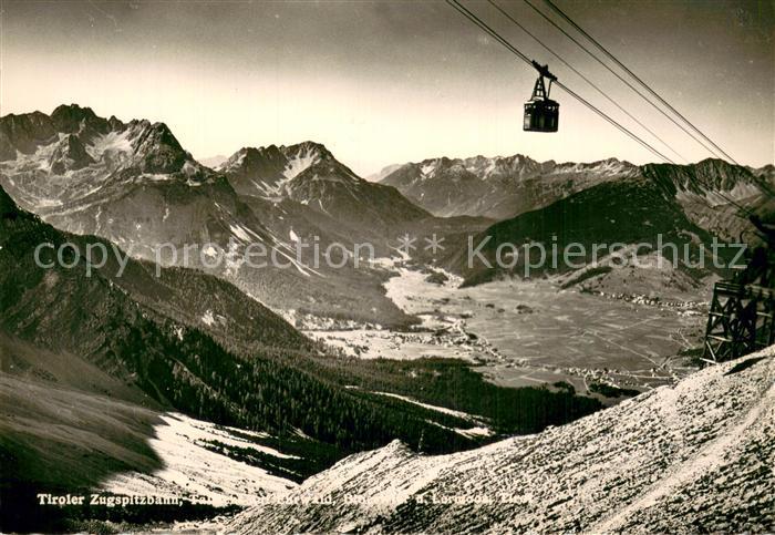 Seilbahn Cable-Car Telepherique Tiroler Zugspitze