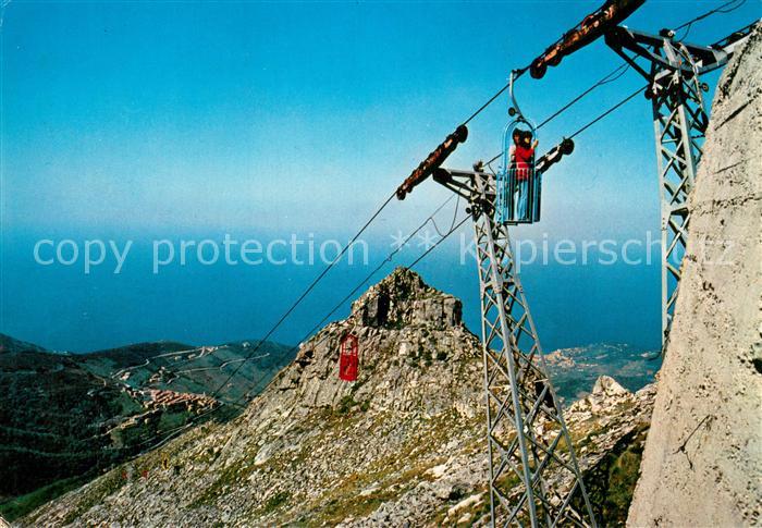 Seilbahn Cable-Car Telepherique Poggio Monte Capanne