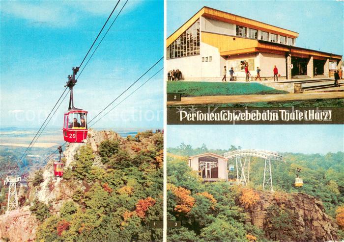 Seilbahn Cable-Car Telepherique Thale Harz Kr. Quedlinburg