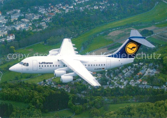 Flugzeuge Zivil Lufthansa Cityliner Avro RJ85