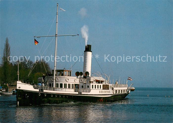 Dampfer Binnenschifffahrt HOHENTWIEL Bodensee
