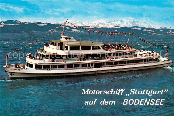 Dampfer Binnenschifffahrt STUTTGART Bodensee