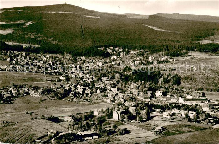 Braunlage Harz Fliegeraufnahme