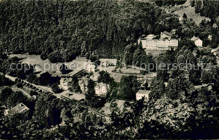 Bad Harzburg Blick aus der Schwebebahn Hotel Harzburger Hof