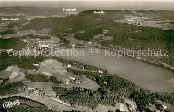 TITISEE Schwarzwald BW mit Hochfirst Schwarzwald