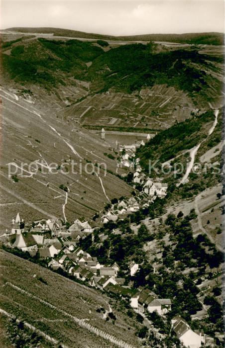 Bacharach Rhein Steeger Tal Fliegeraufnahme