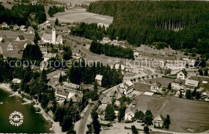 TITISEE Schwarzwald BW Fliegeraufnahme