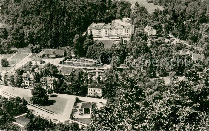 Bad Harzburg Fliegeraufnahme mit Burgbahnstation und Harzburger Hof