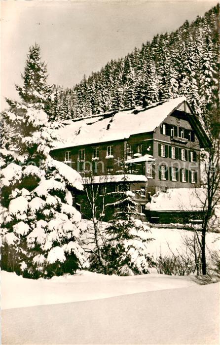 Menzenschwand Jugendgenesungsheim Winterhalder II