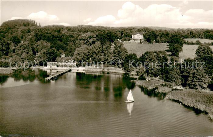Sielbeck Holsteinische Schweiz Ukleisee Fliegeraufnahme