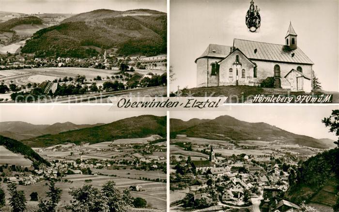 Oberwinden Elztal Panorama Hoernleberg Kirche