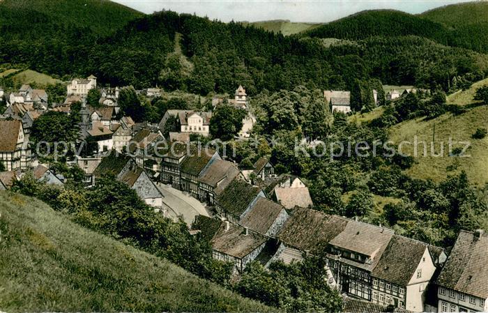 Bad Grund Blick von der schoenen Aussicht