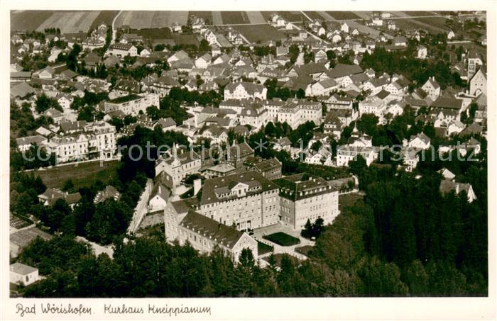 Bad Woerishofen Kurhaus Kneippianum Fliegeraufnahme