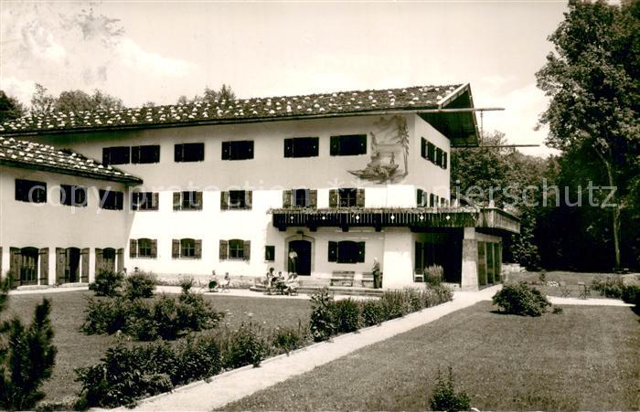 Schoenau Berchtesgaden Eisenbahner Erholungsheim Haus Hubertus