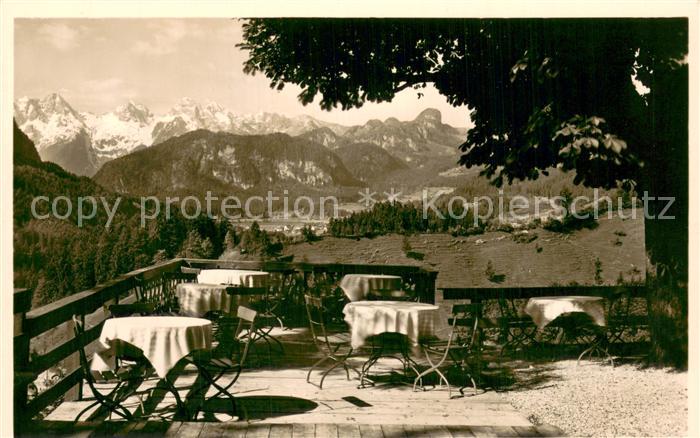Bad Reichenhall Gasthaus Melleck Terrasse