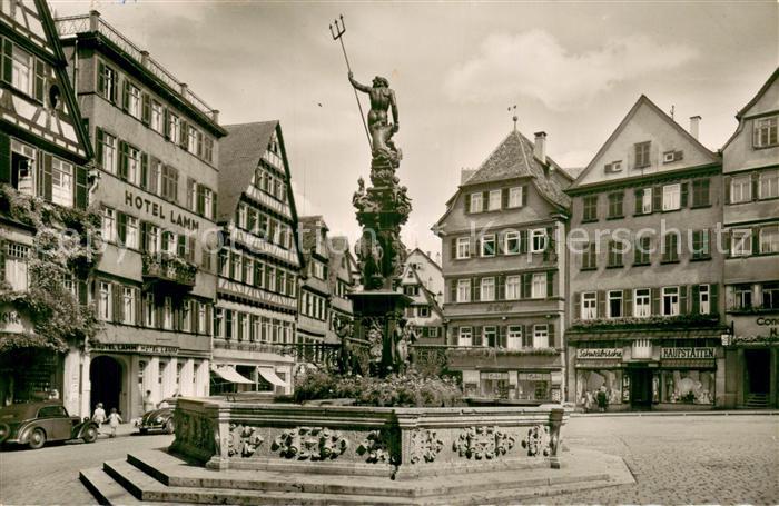 TueBINGEN BW Marktbrunnen Marktplatz