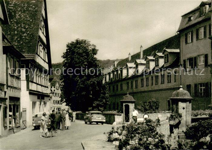 Bad Mergentheim Deutschordensschloss und Gasthof Johanniter
