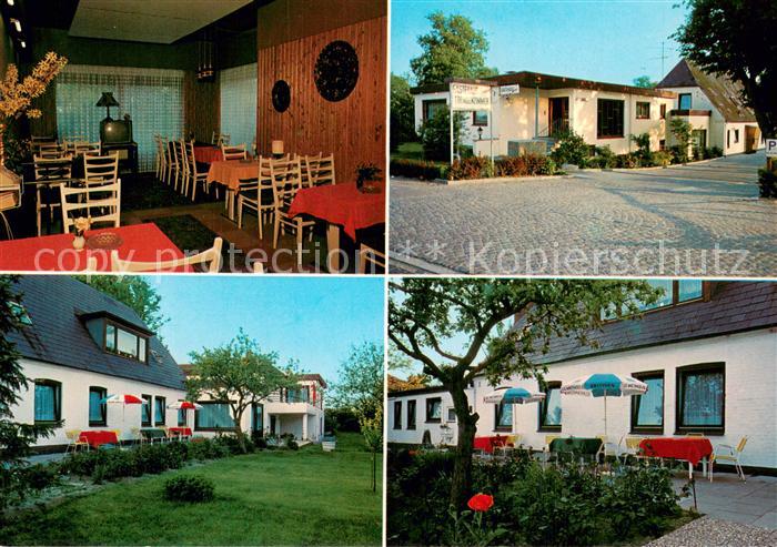 Eckernfoerde Ostseebad Gaestehaus Siemen Gastraum Terrasse