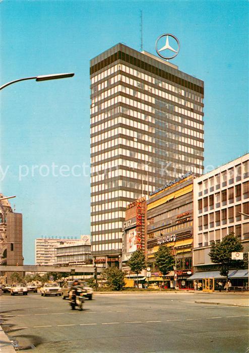 BERLIN  CITY Tauentzienstrasse mit Europa Center