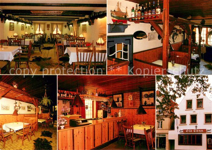 Toenning Nordseebad Restaurant und Cafe Old Toenn Gastraeume Theke