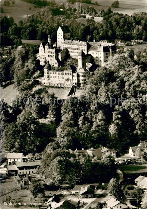 Hohenaschau Chiemgau Schloss Fliegeraufnahme