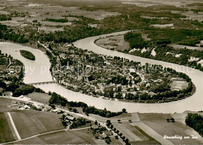 Wasserburg Inn Fliegeraufnahme