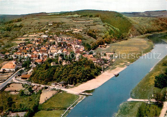 Polle Oberweser Fliegeraufnahme