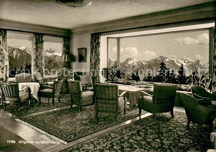 Sonthofen Oberallgaeu Kur und Sporthotel Allgaeuer Berghof Halle