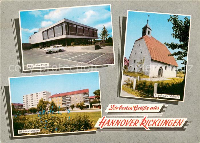 Ricklingen Freizeitheim Schuenemannplatz Kapelle am Edelhofe