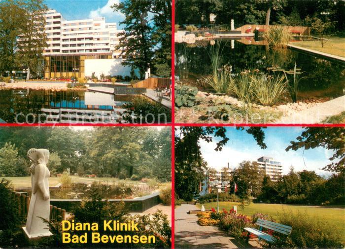 Bad Bevensen Diana Klinik Park Weiher