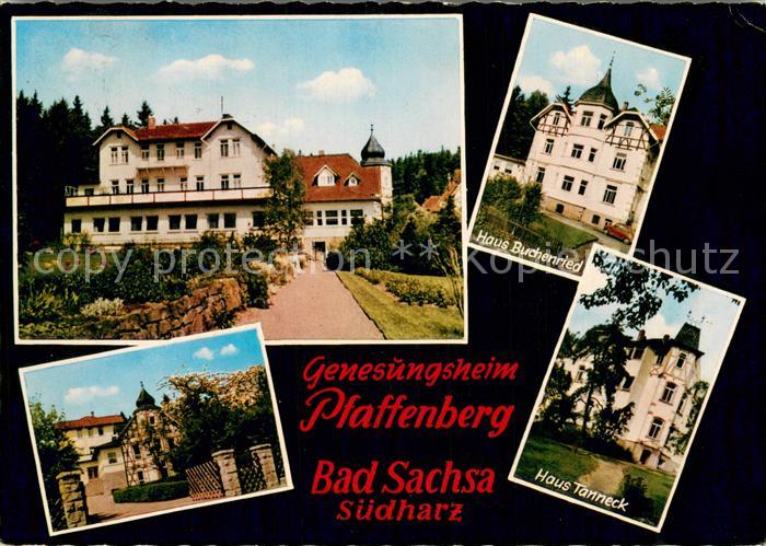 Bad Sachsa Harz Genesungsheim Pfaffenberg Haus Buchenried Haus Tanneck
