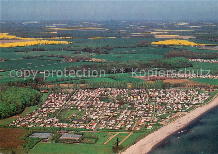 Waabs Ostseefreizeitpark Booknis Fliegeraufnahme