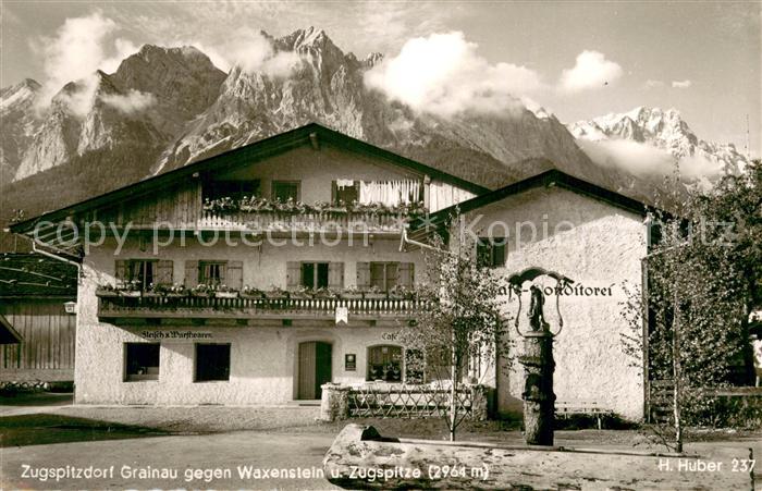 Grainau Zugspitzdorf Cafe Konditorei