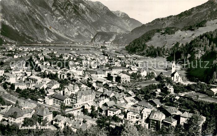 Landeck  Tirol AT Fliegeraufnahme