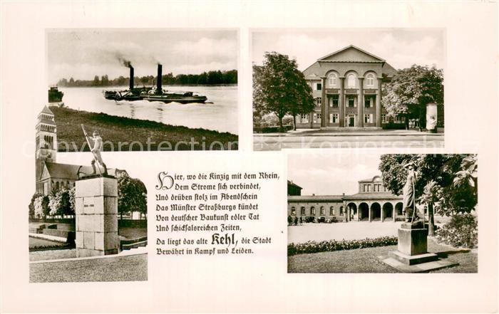 Kehl Rhein Teilansichten