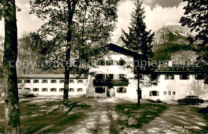 Schoenau Berchtesgaden Eisenbahner Erholungsheim Haus Hubertus