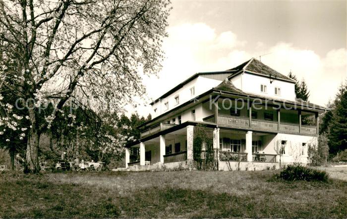 Bad Berneck Waldkurhaus Waldlust