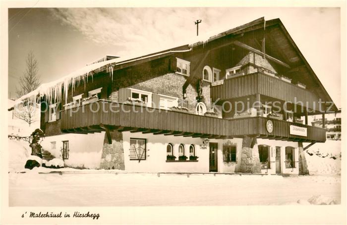 Hirschegg Kleinwalsertal Vorarlberg s Malerhaeusl