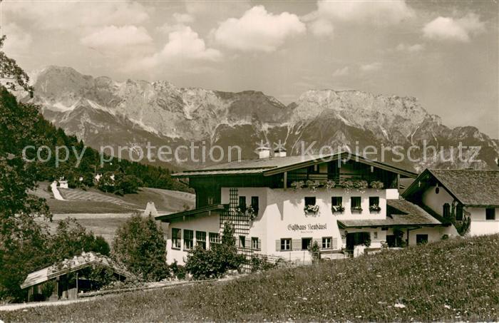 Au Ainring Grenz Gasthaus Neuhaeusl