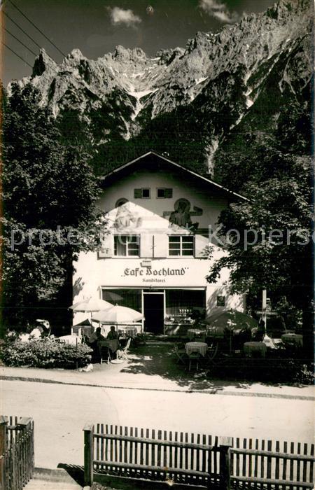 Mittenwald Bayern Cafe Hochland Karwendel