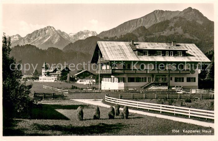 Oberstdorf Kappeler Haus