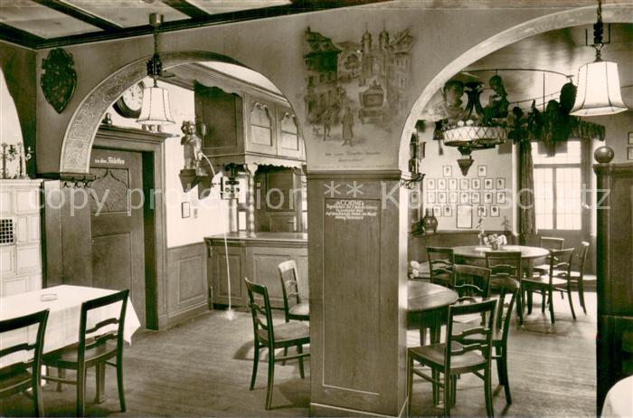 Heidelberg Neckar Hotel und Kuenstlerstube Goldener Hecht Gastraum
