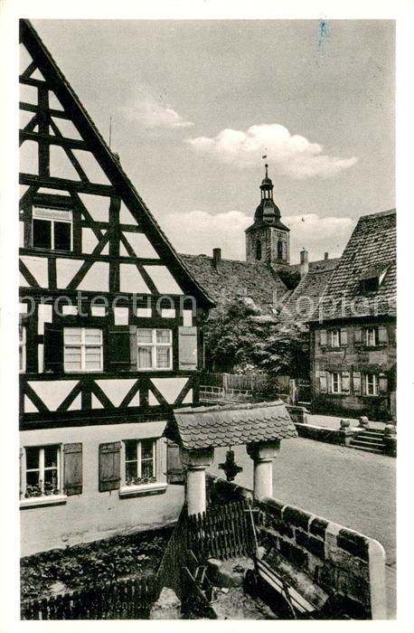 Zirndorf Mittelfranken Alter Brunnen am Pressleinshof