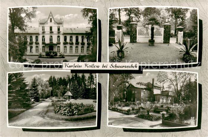 Schwarzenbek Kurheim Kollow Eingang Park