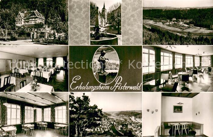 Sulz Neckar Erholungsheim Pfisterwald Brunnen Gastraeume Panorama