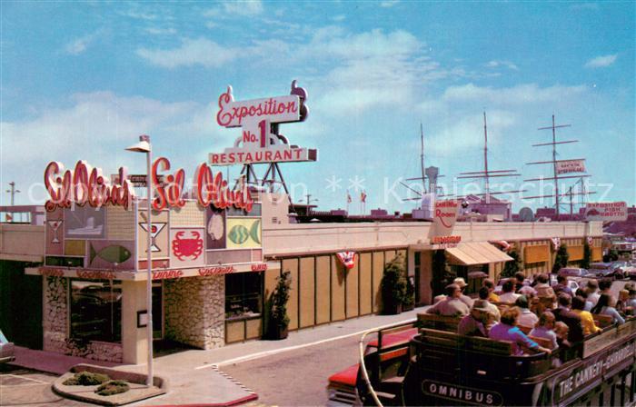 San Francisco California World Famous Exposition Fish Grotto No 1