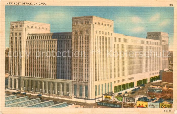 Chicago Illinois New Post Office