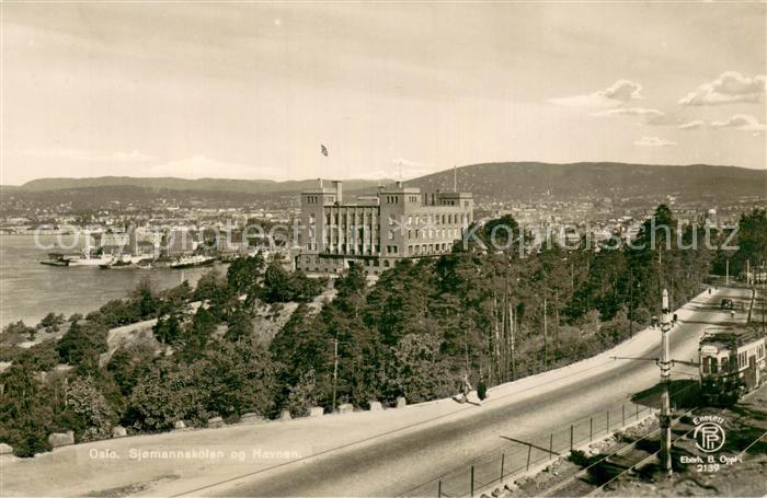 Oslo  Norway Sjomannskolen og Havnen