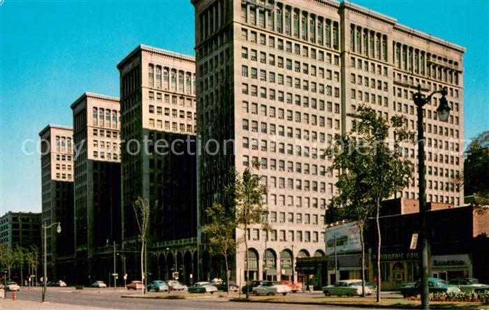 Detroit Michigan General Motors Building
