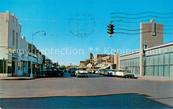 Hereford Texas Looking nort on Main Street